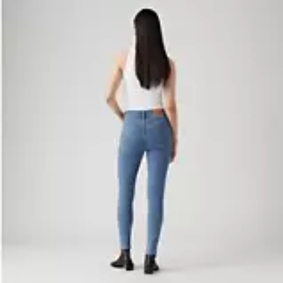 LEVI'S Light blue 721 skinny jeans - Picture 4 of 12
